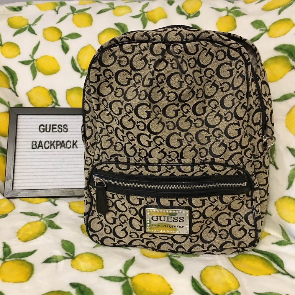 Gently Loved Guess Backpack
